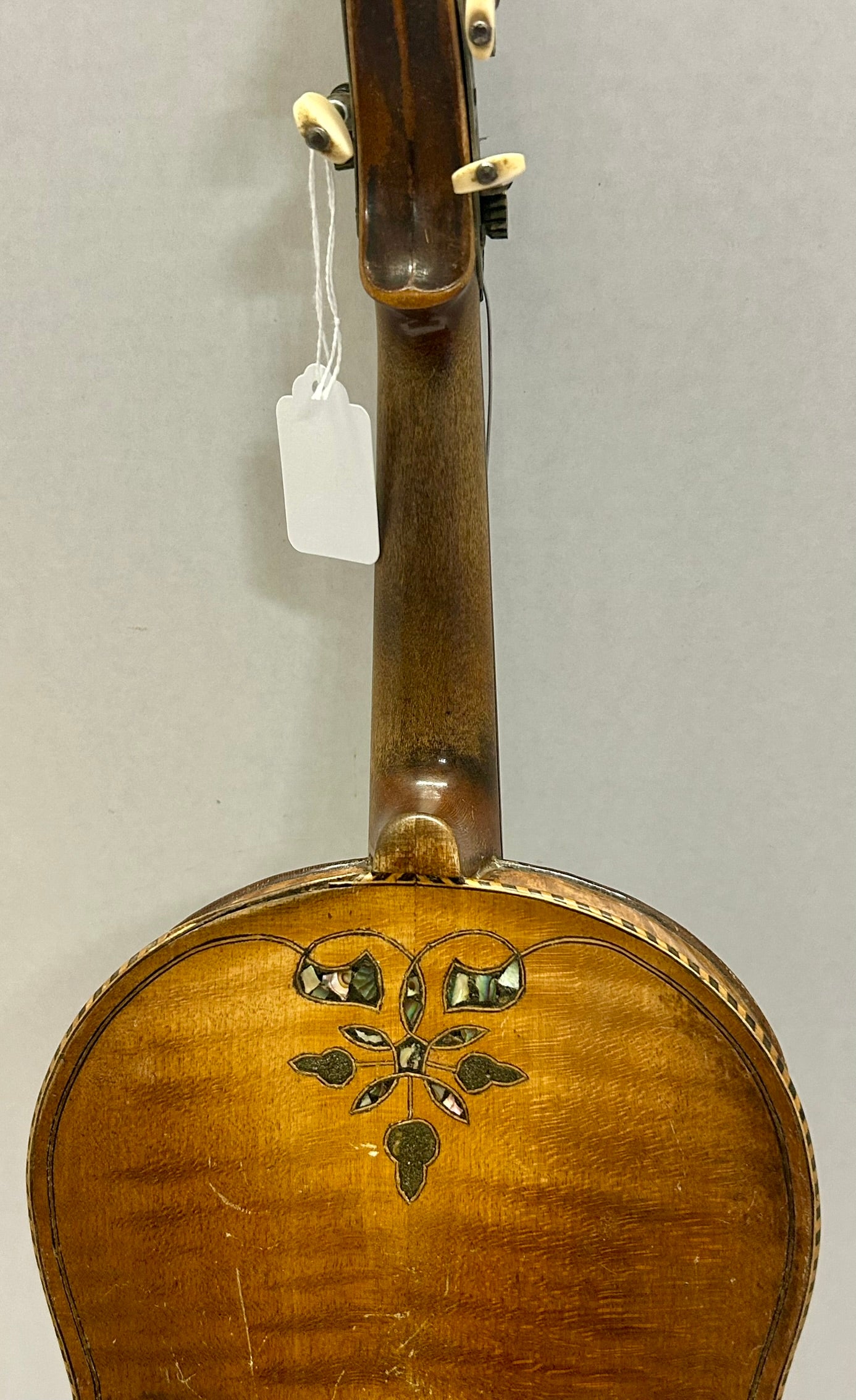 INLAID FANCY ANTIQUE VIOLIN