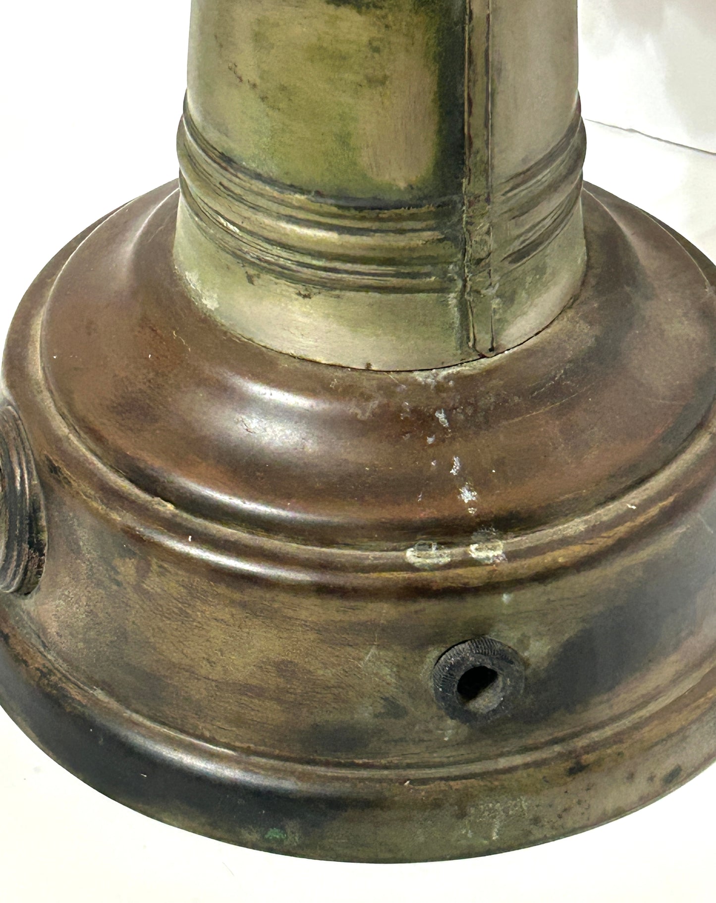 HOT WATER HEATER LAMP FOR BARBER SHOP PAT. 1911