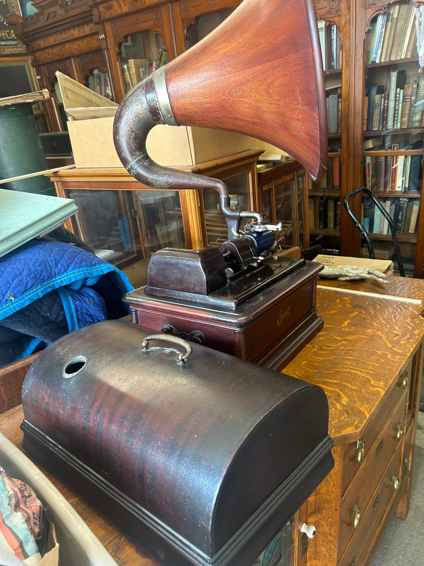 EDISON OPERA PHONOGRAPH - CALL FOR PRICE IF INTERESTED