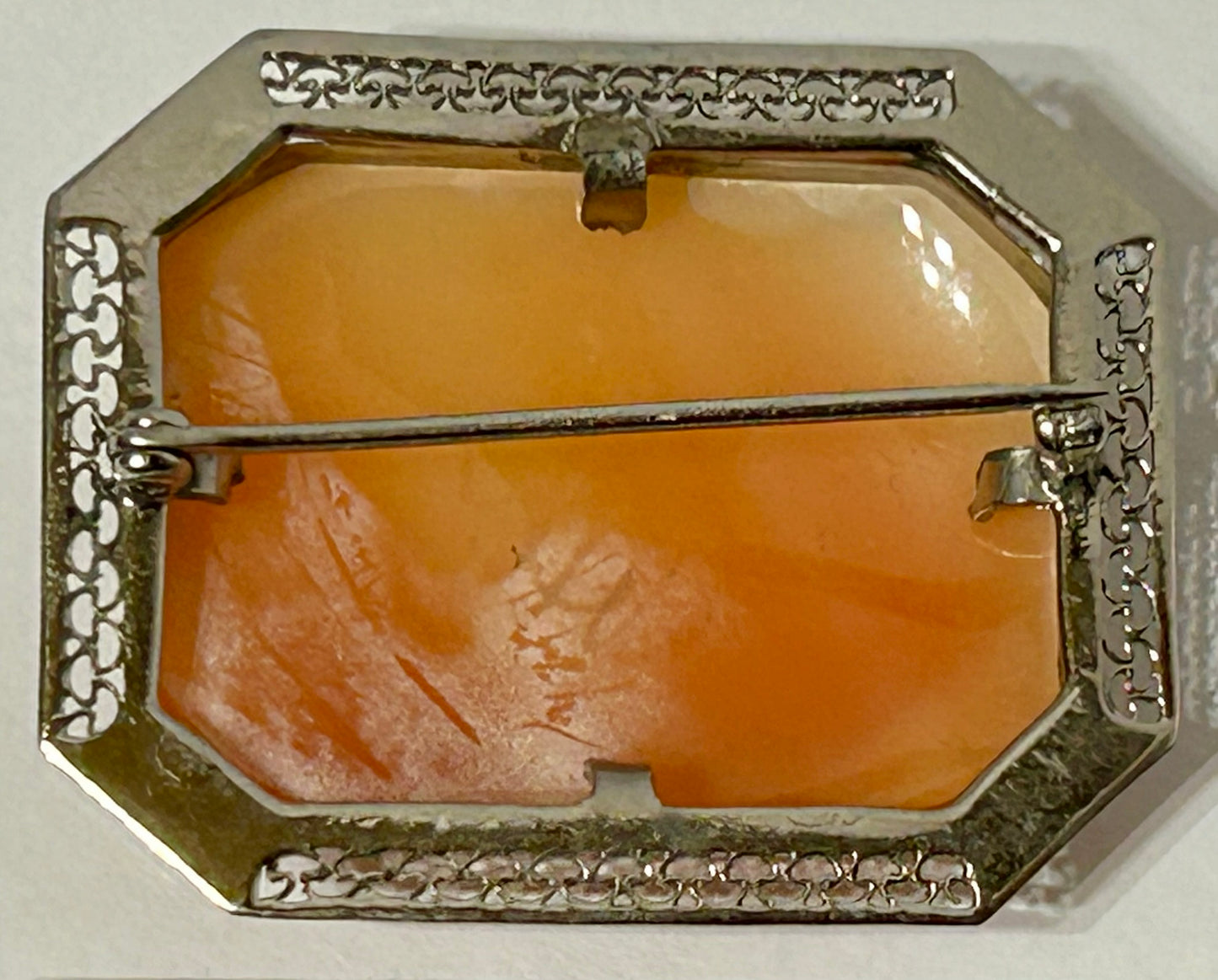 ANTIQUE CAMEO WITH LANDSCAPE