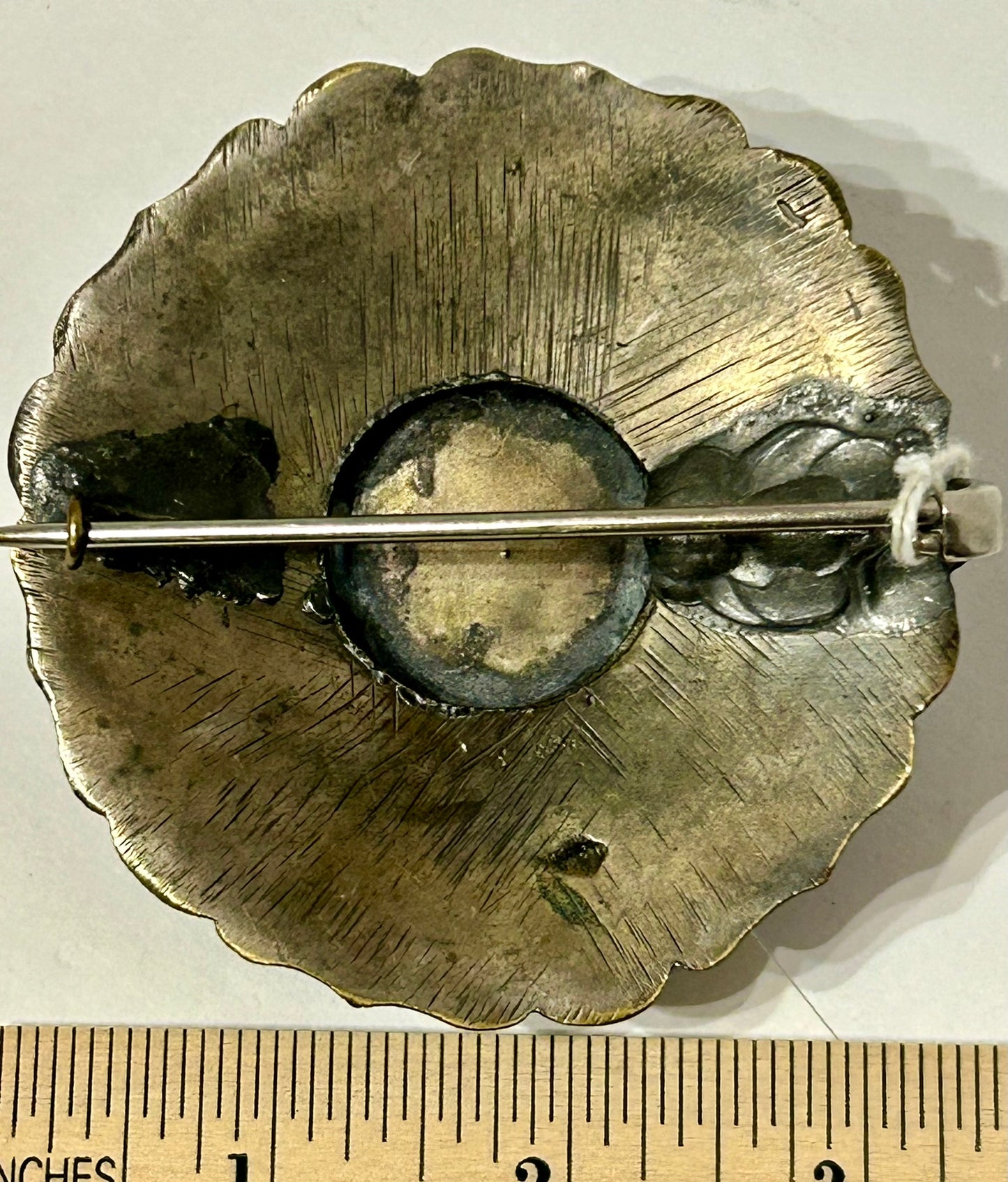 SCOTTISH LARGE ANTIQUE KILT PIN