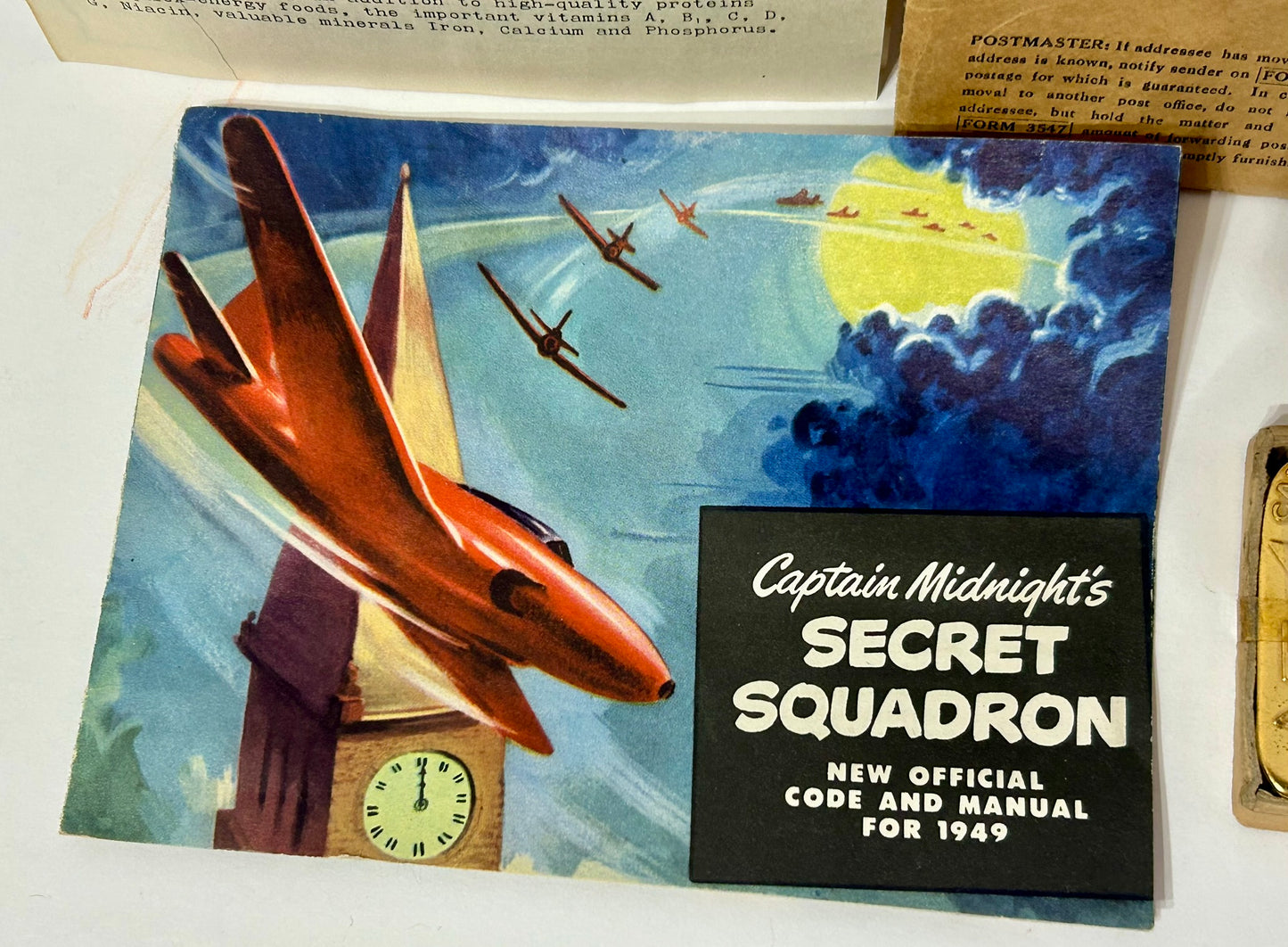 CAPTAIN MIDNIGHT 1949 KEY-O-MATIC CODE-0-GRAPH