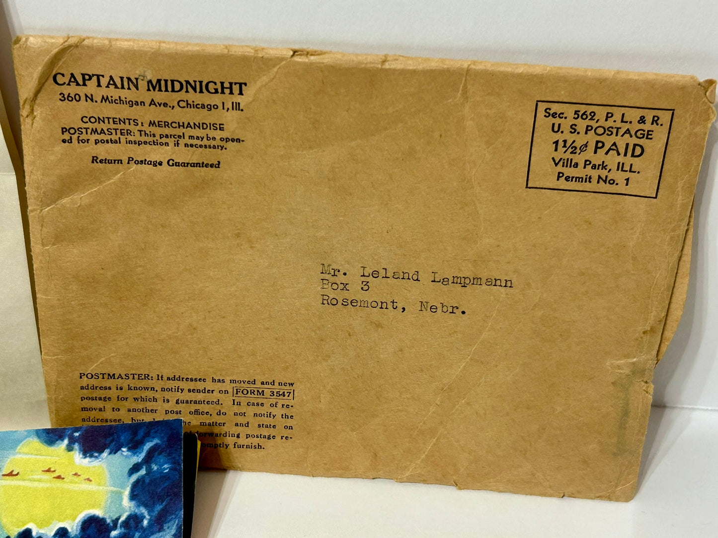 CAPTAIN MIDNIGHT 1949 KEY-O-MATIC CODE-0-GRAPH