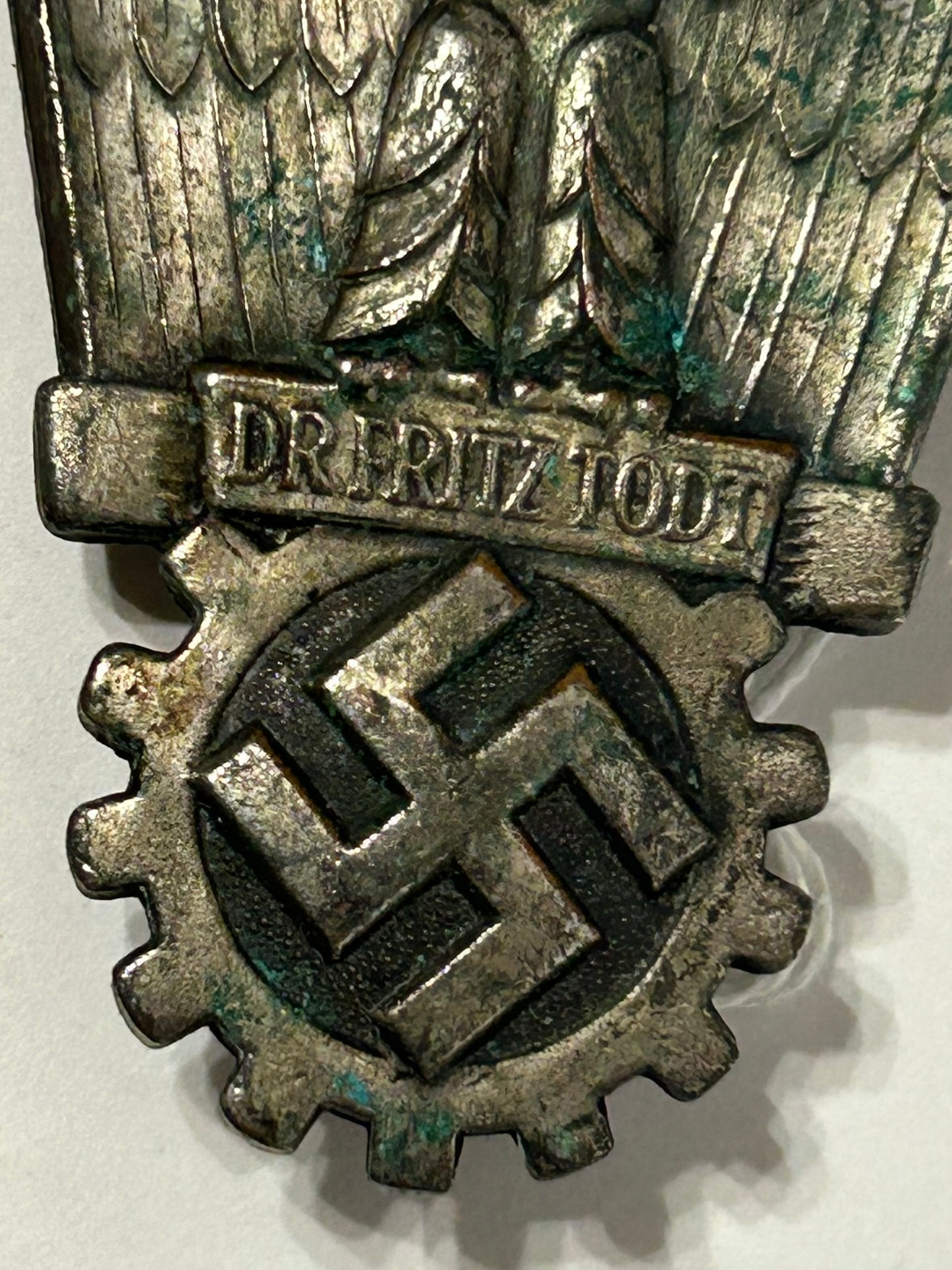 WWII GERMAN DR. FRITZ TODT PRIZE MEDAL