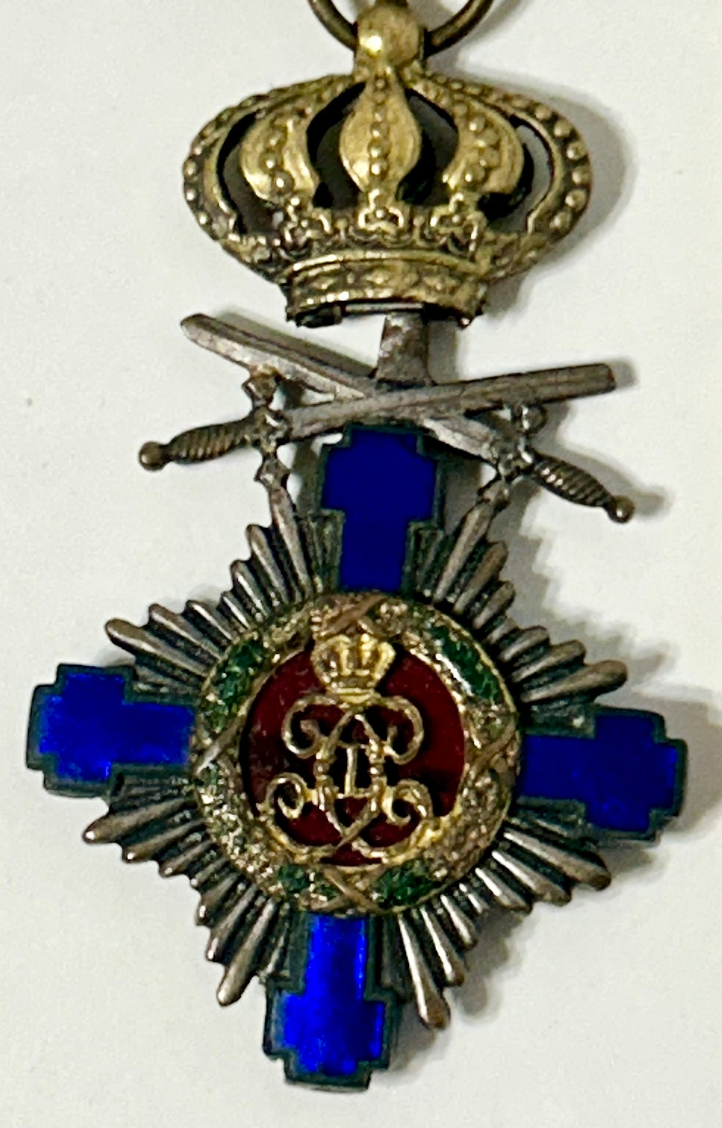 ORDER OF STAR OF ROMANIA ANTIQUE MEDAL