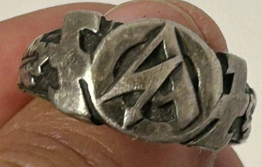WWII GERMAN SA DESIGN ELITE NAZI DIVISION RING