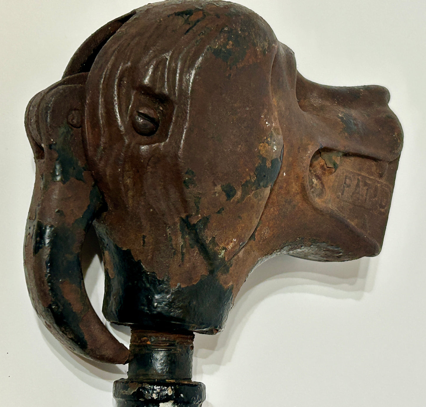 FIGURAL DOG CAST IRON ANTIQUE LAWN SPRINKLER