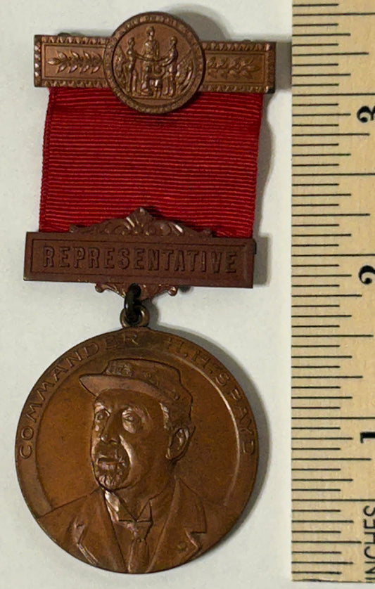 CIVIL WAR PENNSYLVANIA VETERAN BADGE 1925