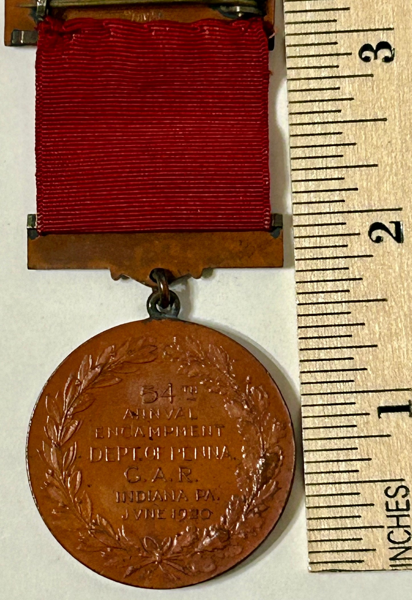 CIVIL WAR VETERANS 1920 PENNSYLVANIA BADGE