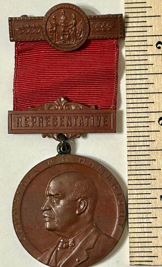 CIVIL WAR PENNSYLVANIA VETERANS 1923 BADGE