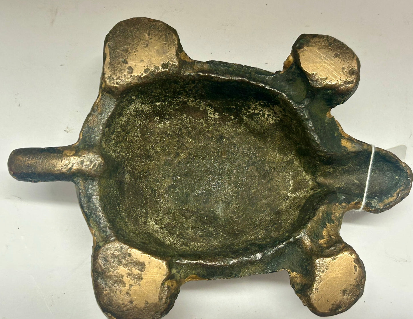 ANTIQUE TURTLE DOOR STOP BRONZE