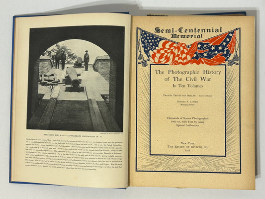 PHOTOGRAPHIC HISTORY OF CIVIL WAR 1911 TEN VOLUME SET