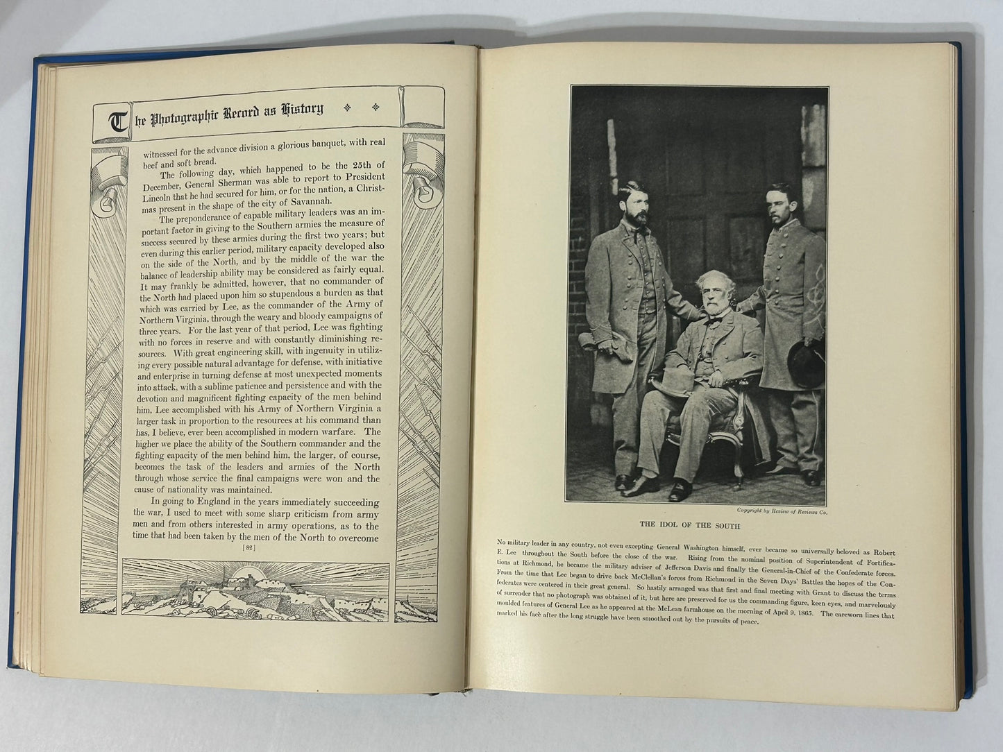 PHOTOGRAPHIC HISTORY OF CIVIL WAR 1911 TEN VOLUME SET