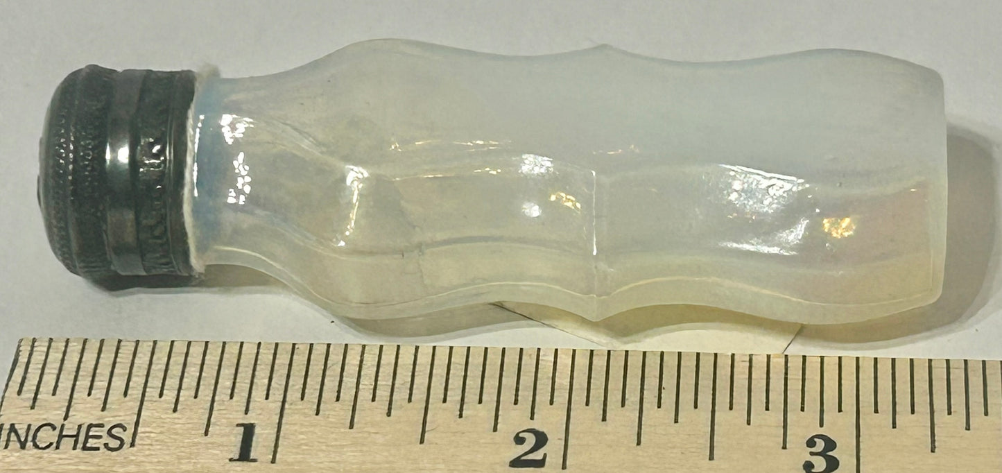 BOSTON AND SANDWICH SMELLING SALTS GLASS BOTTLE
