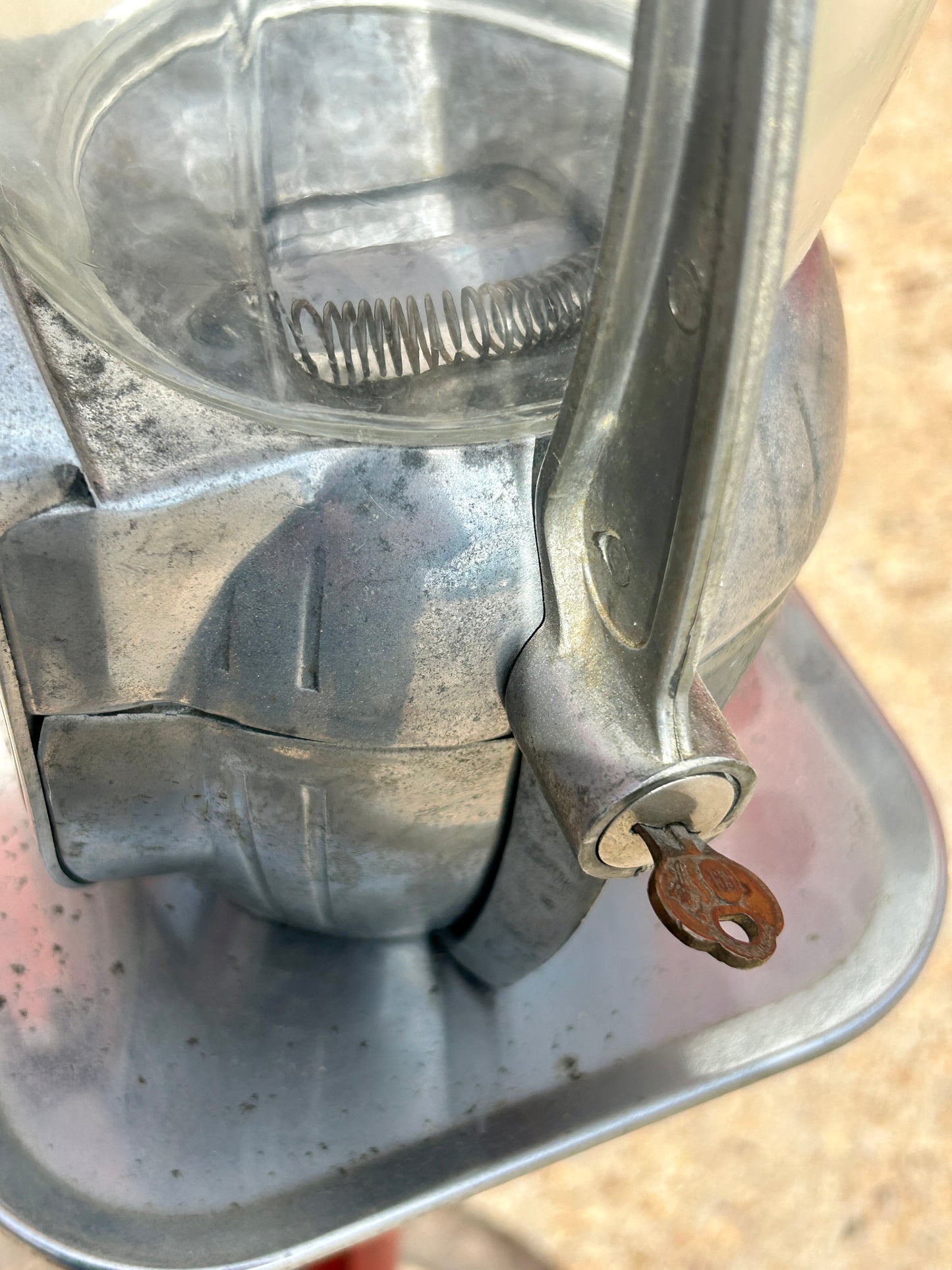 ATLAS BANTAM PEANUT OR GUM MACHINE WITH ORIGINAL STAND