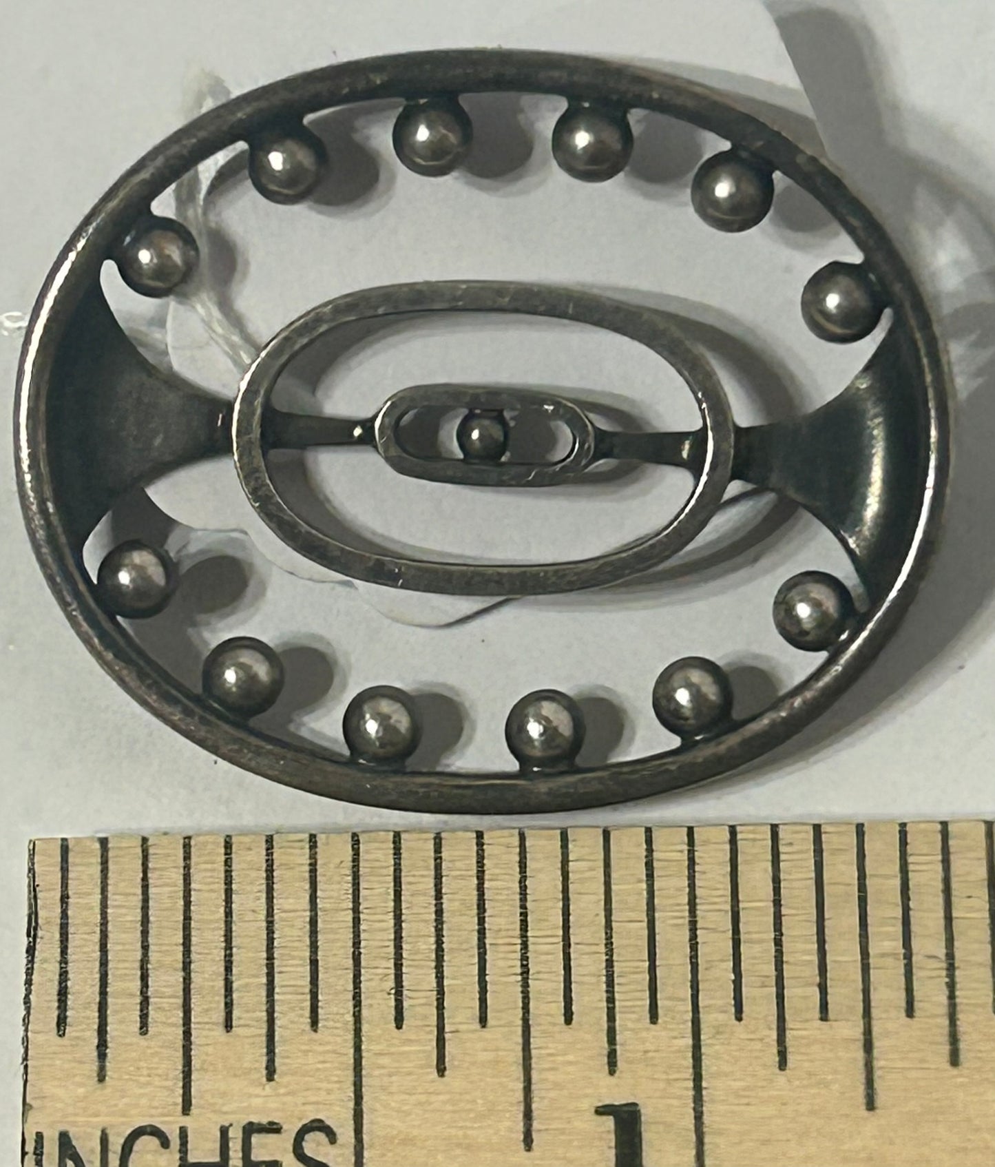 HANS HANSEN DANISH MODERN SILVER PIN