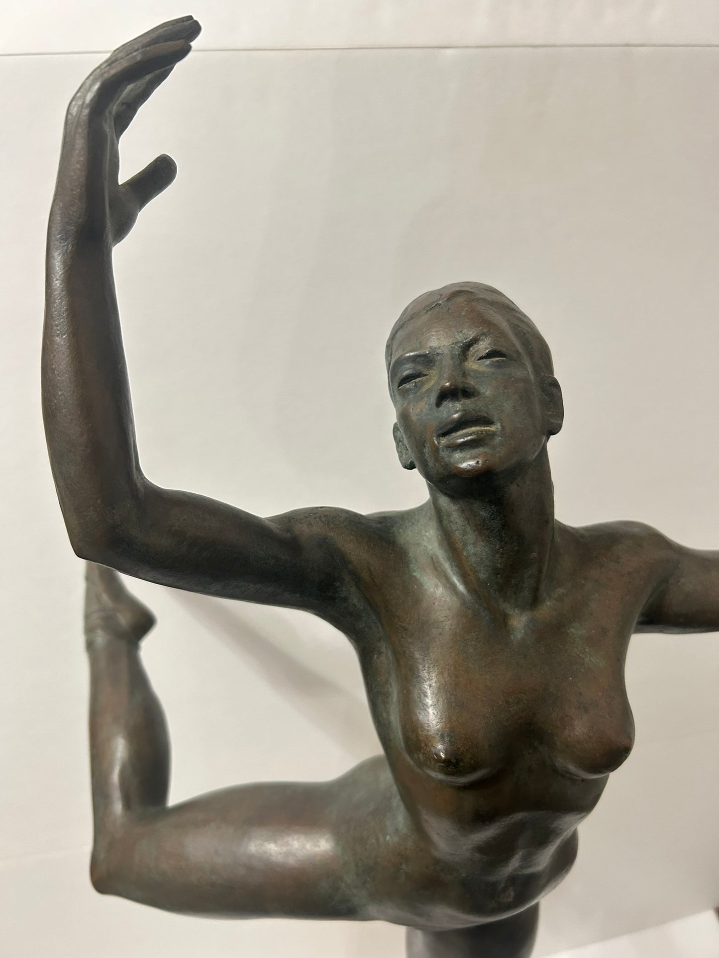 BRONZE BALLERINA SCULPTURE BY CLEMENTE SPAMPINATO