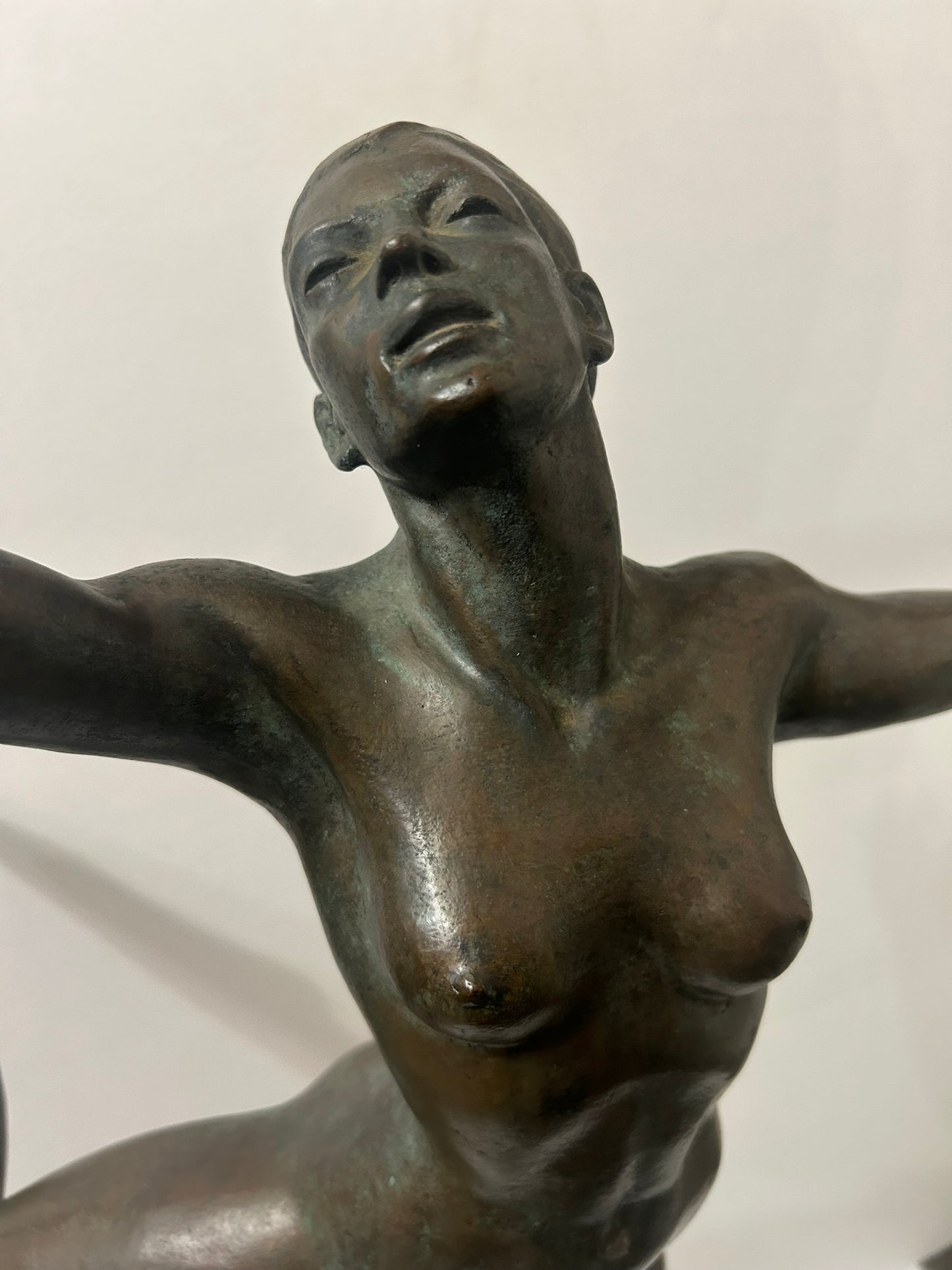 BRONZE BALLERINA SCULPTURE BY CLEMENTE SPAMPINATO