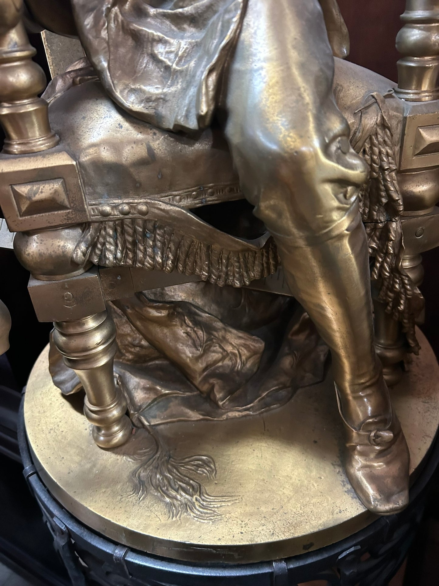 ADRIEN ETIENNE GAUDEZ FRENCH BRONZE SCULPTURE