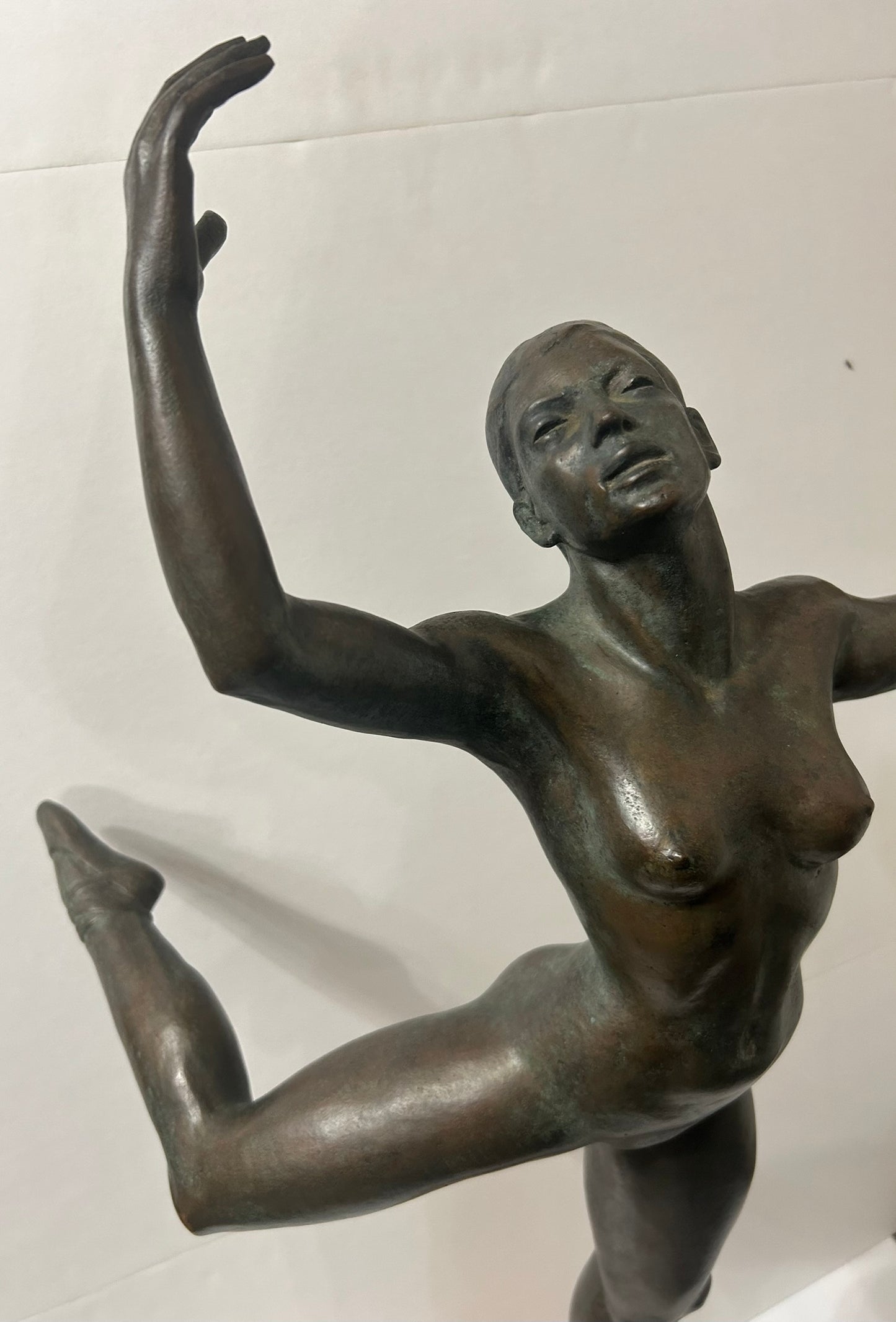 BRONZE BALLERINA SCULPTURE BY CLEMENTE SPAMPINATO