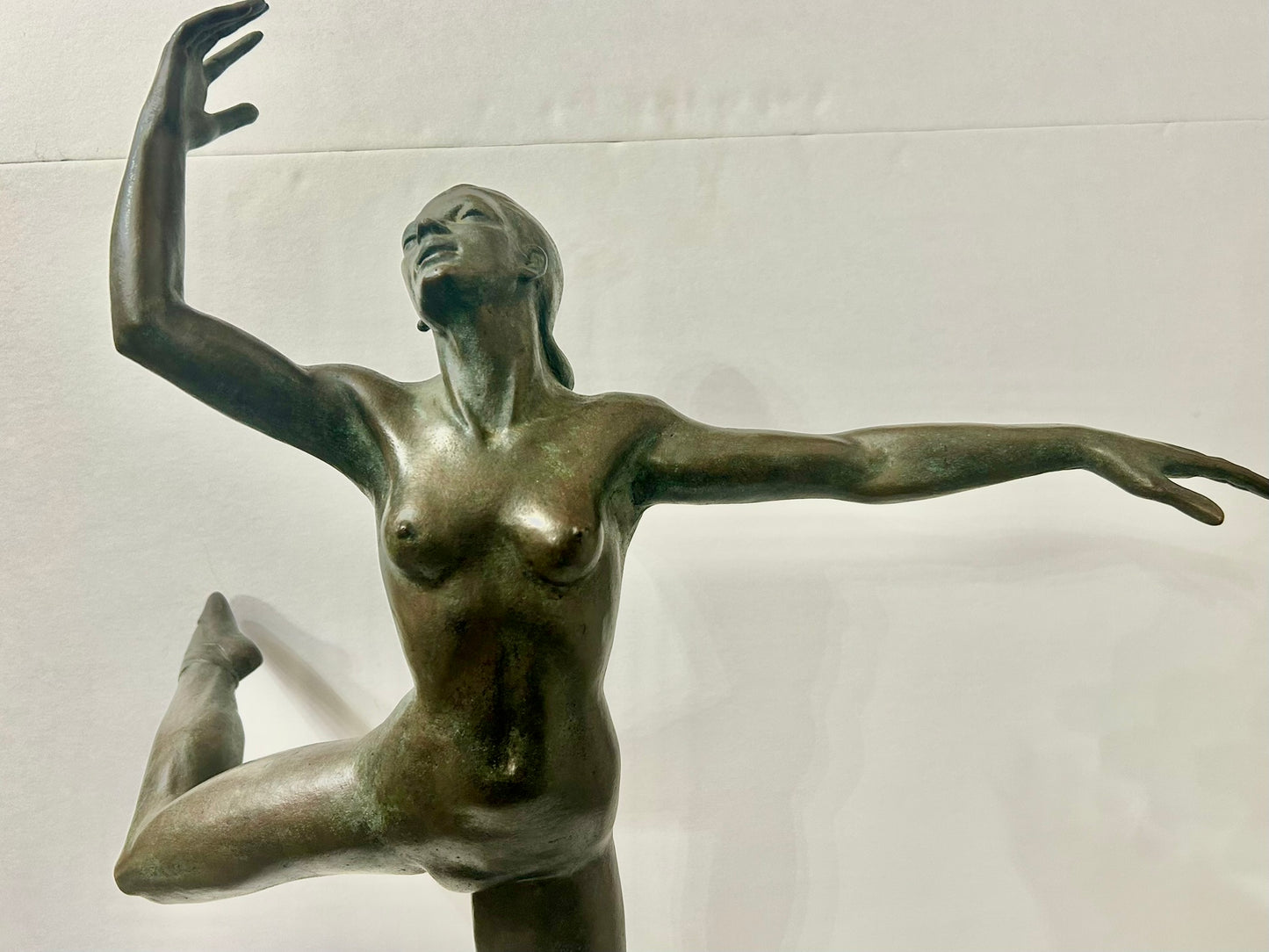 BRONZE BALLERINA SCULPTURE BY CLEMENTE SPAMPINATO