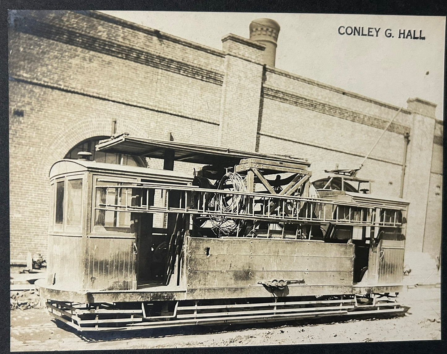 ANTIQUE SAN FRANCISCO EARLY 1900'S CABLE CAR PHOTOGRAPH