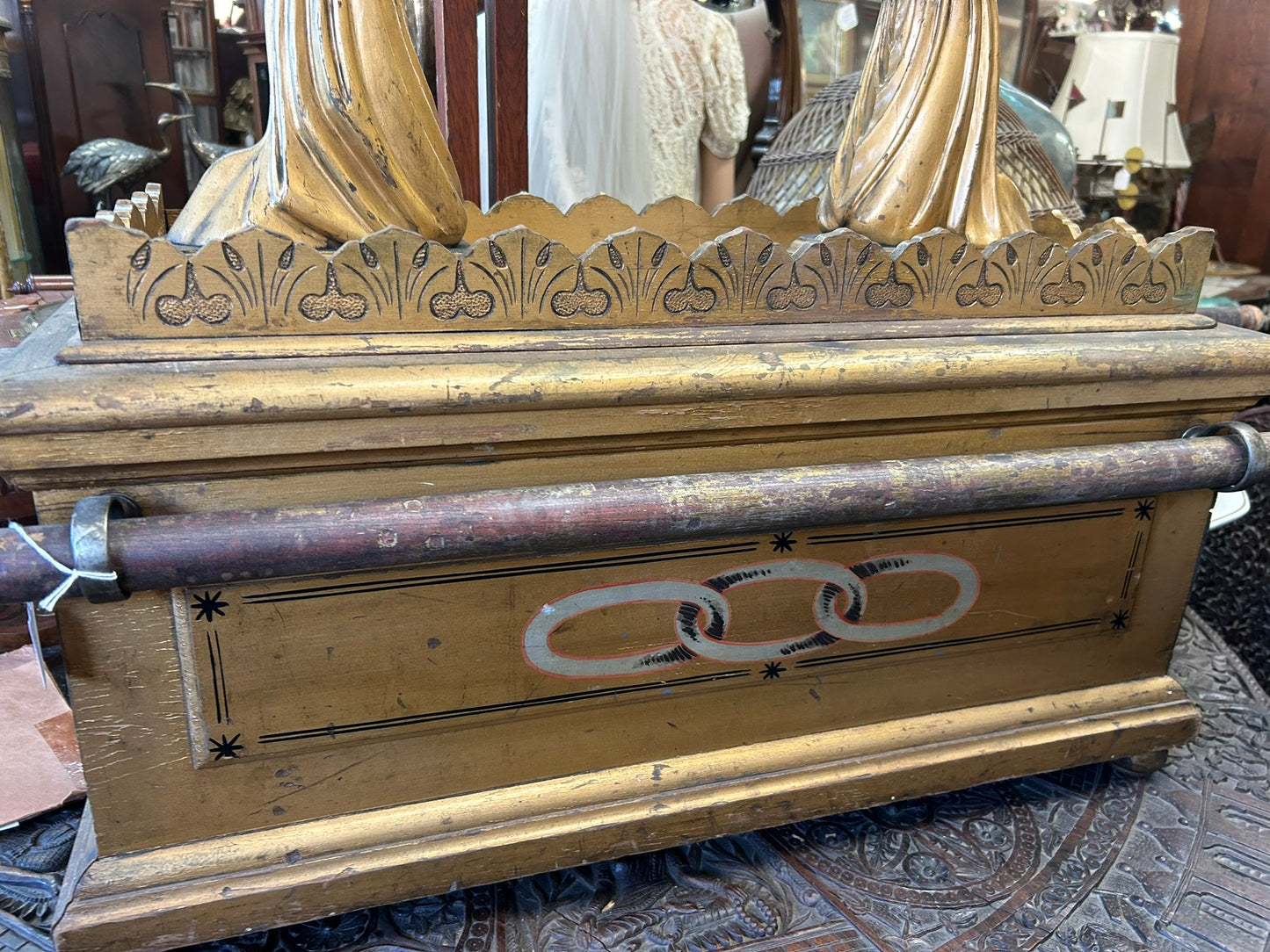 ANTIQUE LODGE ARC OF COVENANT IN ORIGINAL SHAPE