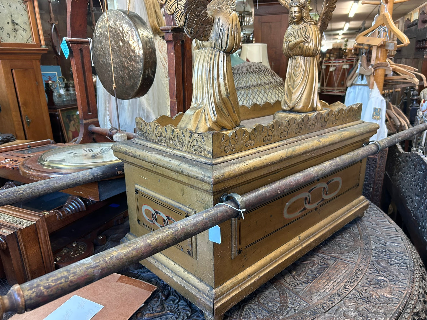 ANTIQUE LODGE ARC OF COVENANT IN ORIGINAL SHAPE