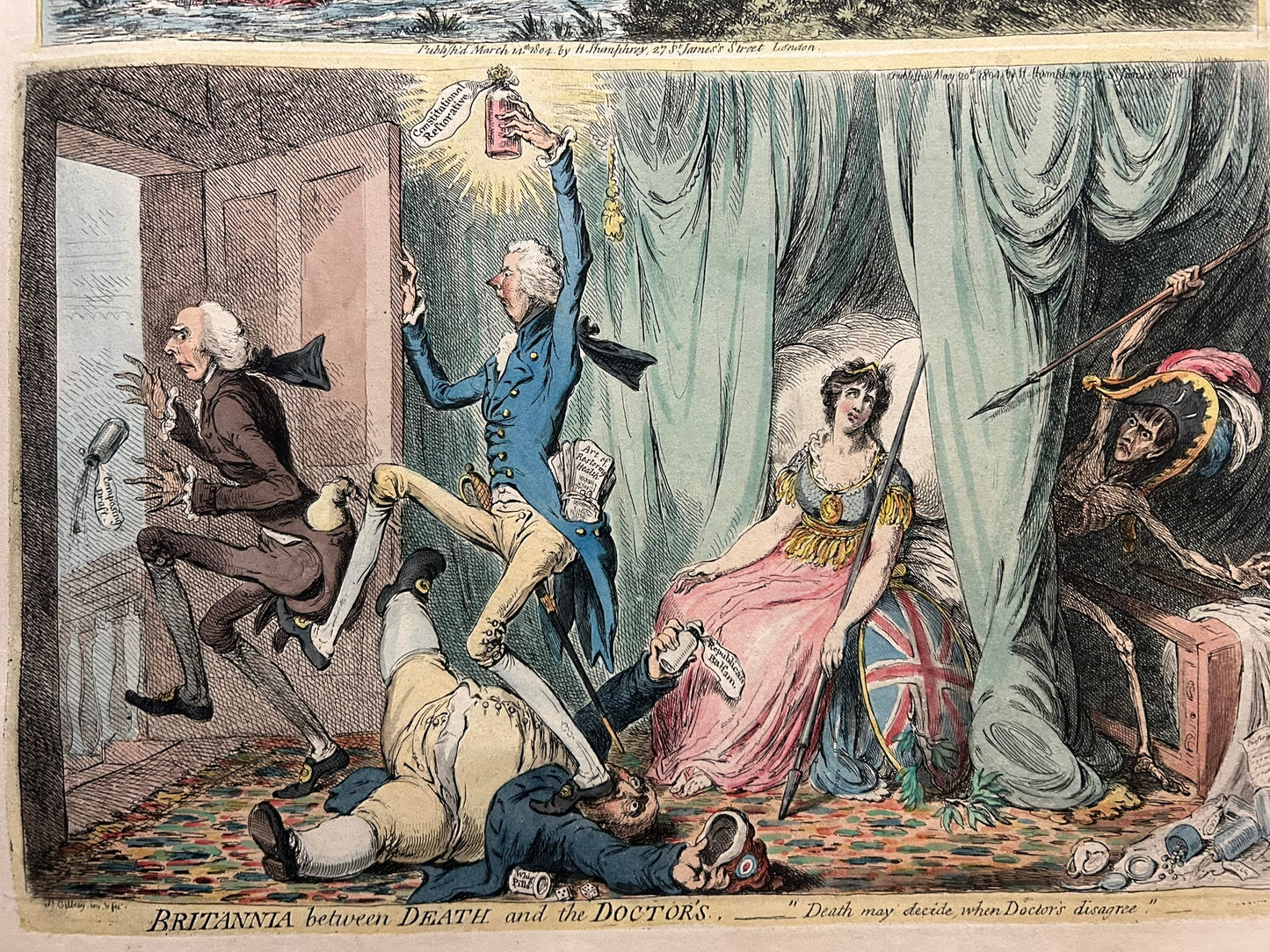 ANTIQUE COPPER ENGRAVINGS BY H. HUMPHREY