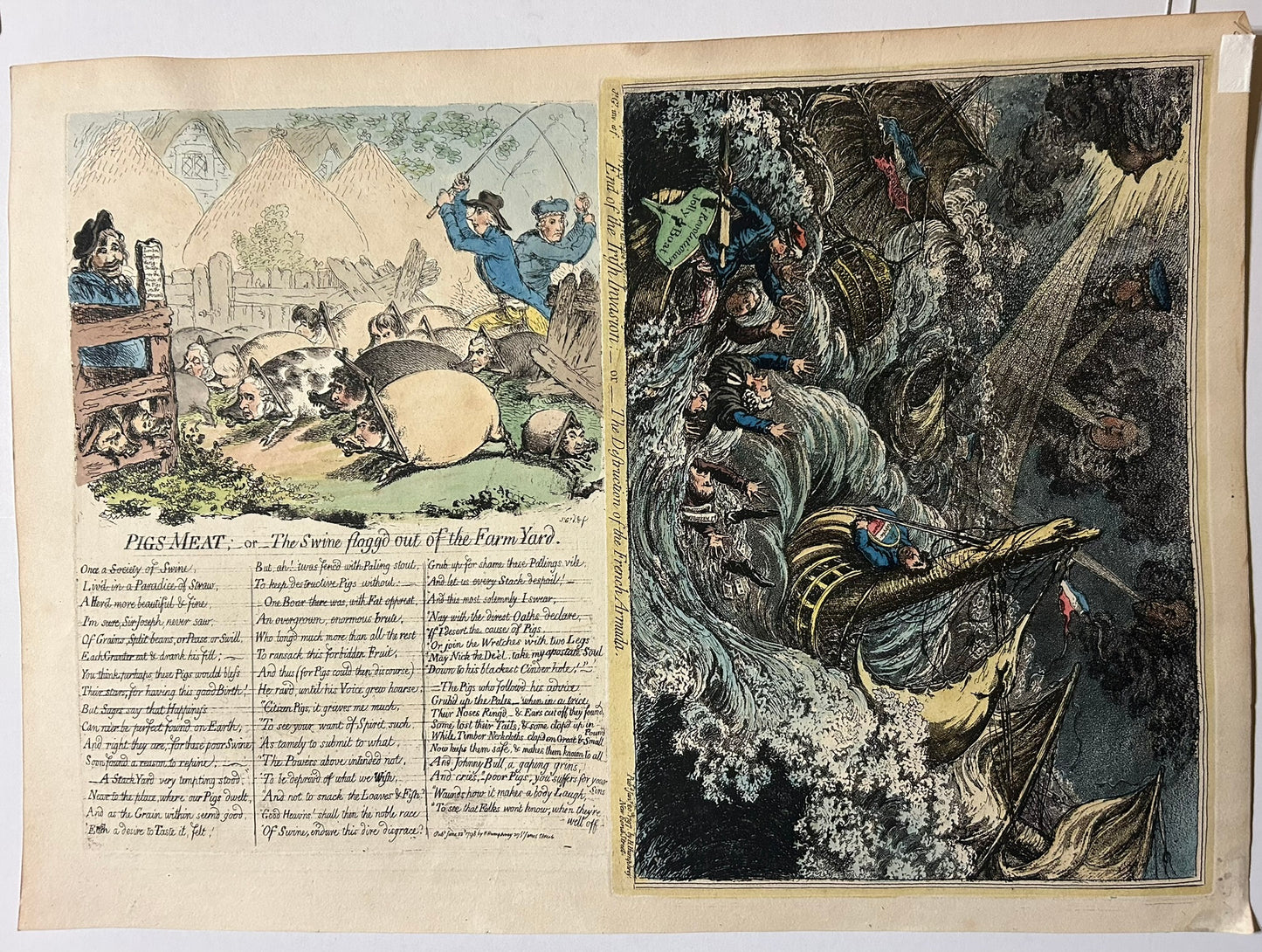 ANTIQUE COPPER ENGRAVINGS BY H. HUMPHREY
