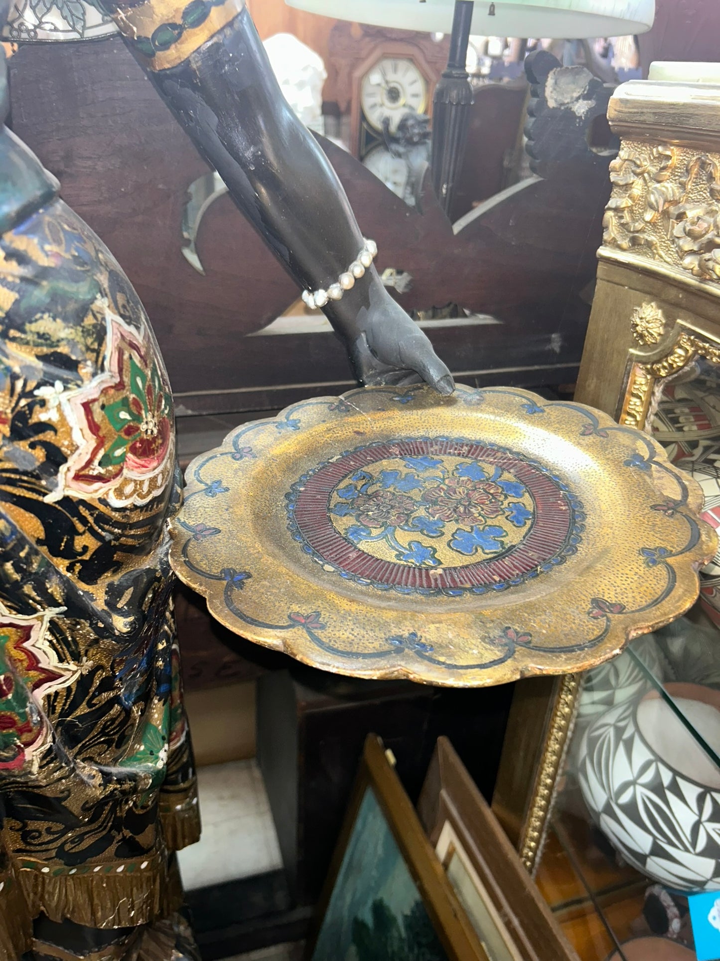 ANTIQUE BLACKAMOOR FIGURE