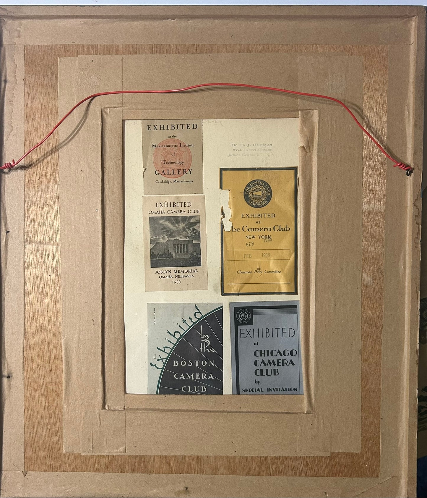 SILVER BROMIDE PHOTOGRAPH PRINT BY DR. DRAHOMIR RUZICKA
