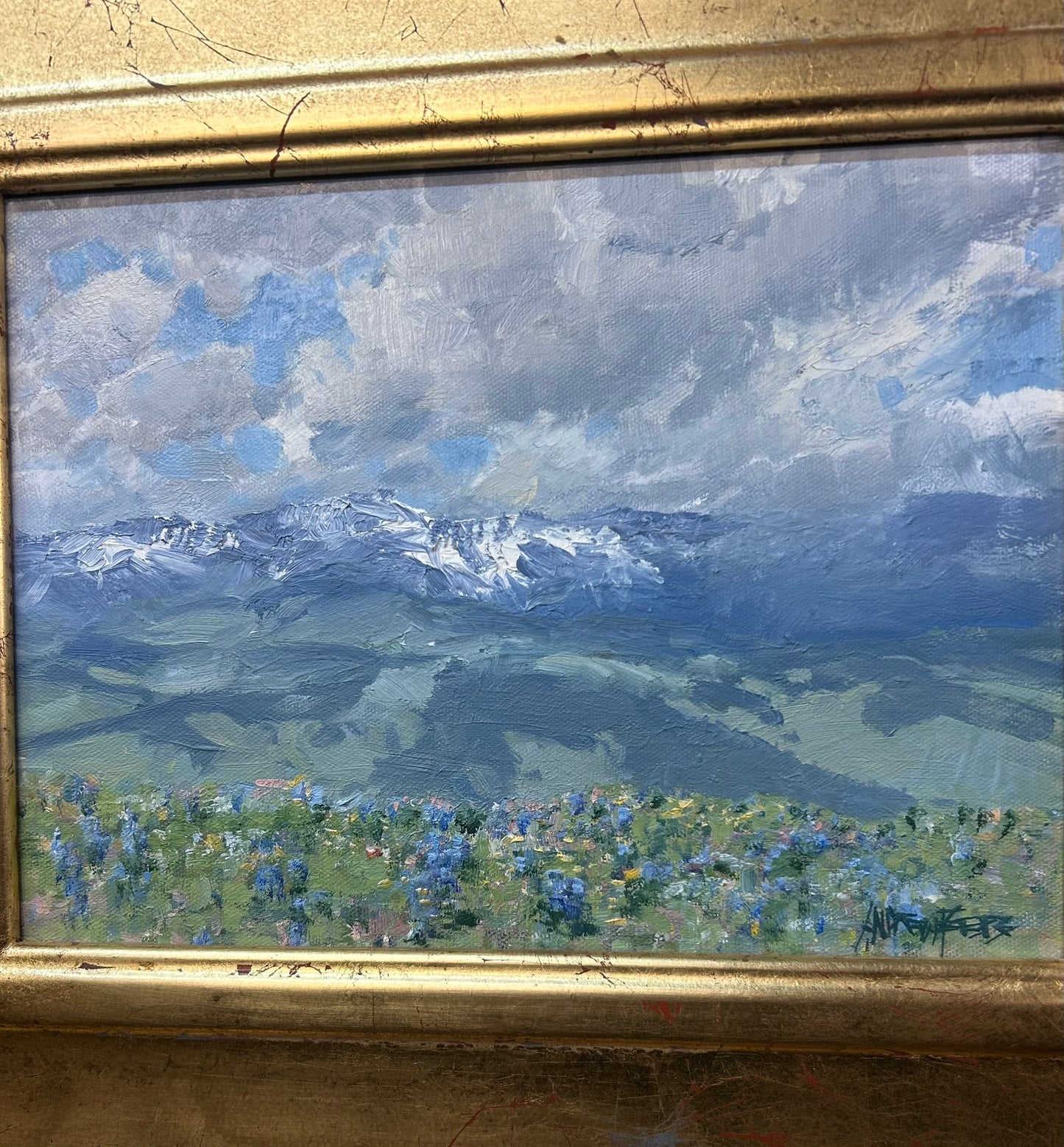 ANDREW PETERS, COLORADO & ARIZONA ARTIST PAINTING