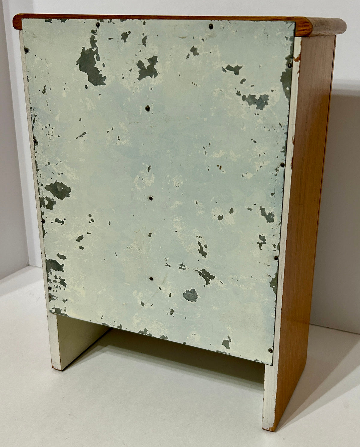 ANTIQUE SALESMAN SAMPLE ICE BOX FOR HARDER REFRIGERATOR __"KLEENKOLD"