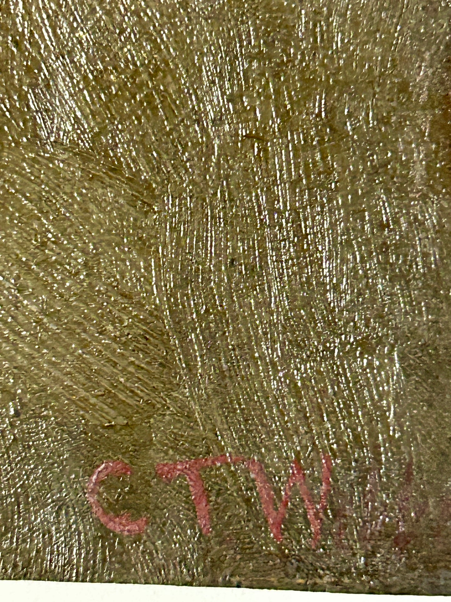 CHARLES T. WEBBER 1825-1911 CINCINNATI & KENTUCKY GIRL AND BOY PAINTING