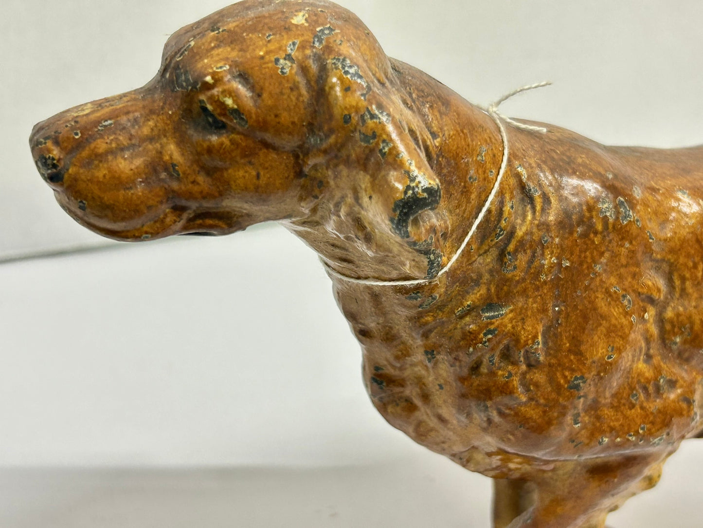 CAST IRON DOORSTOP OF IRISH SETTER BY HUBLEY