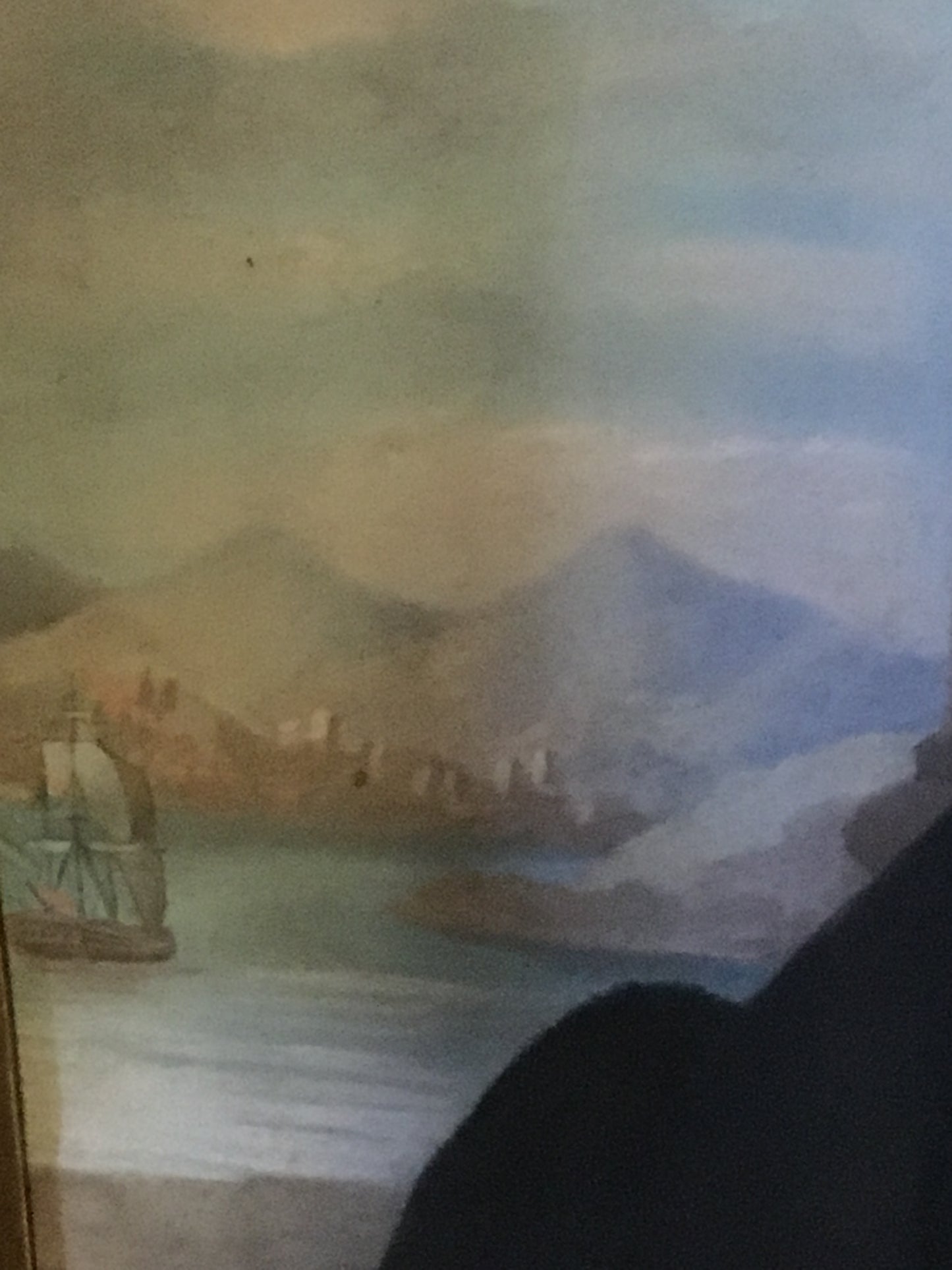 MICAH WILLIAMS ATTRIBUTED ANTIQUE EARLY 1800'S SHIP BUILDER PORTRAIT ALONG WITH HIS LIVERPOOL JUG AND EARLY PILLAR AND SCROLL CLOCK AND HISTORY