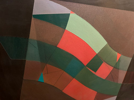 JAMES A. EISENTRAGER LARGE PAINTING FOR SALE