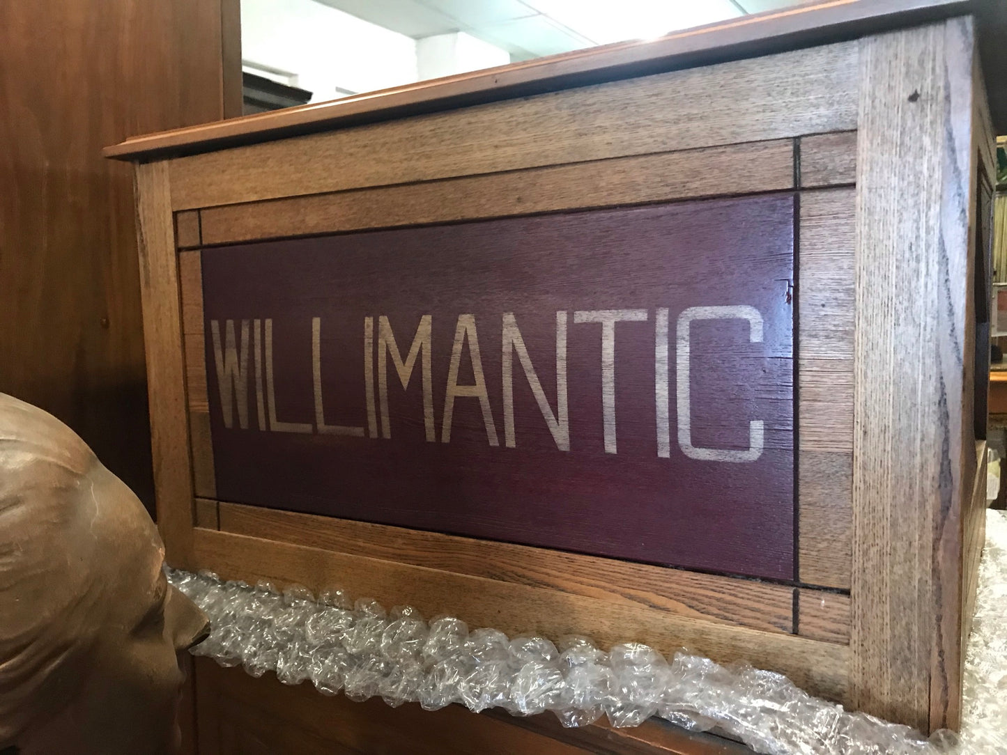 WILLIMANTIC 4 DRAWER SPOOL CABINET