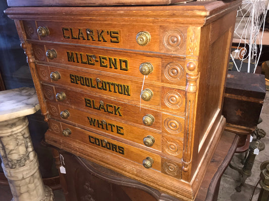 CLARKS MILE END 6 DRAWER SPOOL CABINET