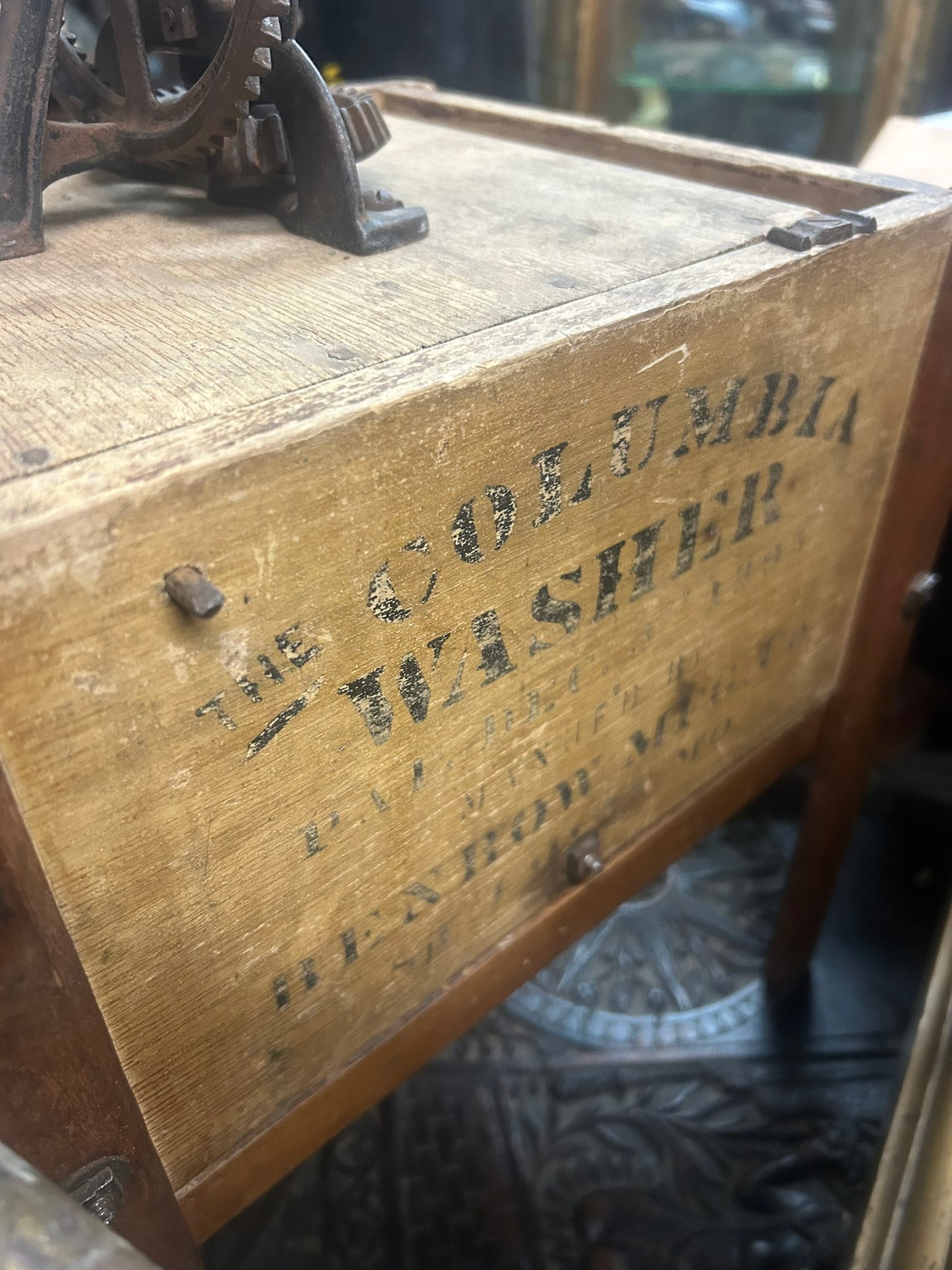 SALESMAN SAMPLE COLUMBIA WASHER