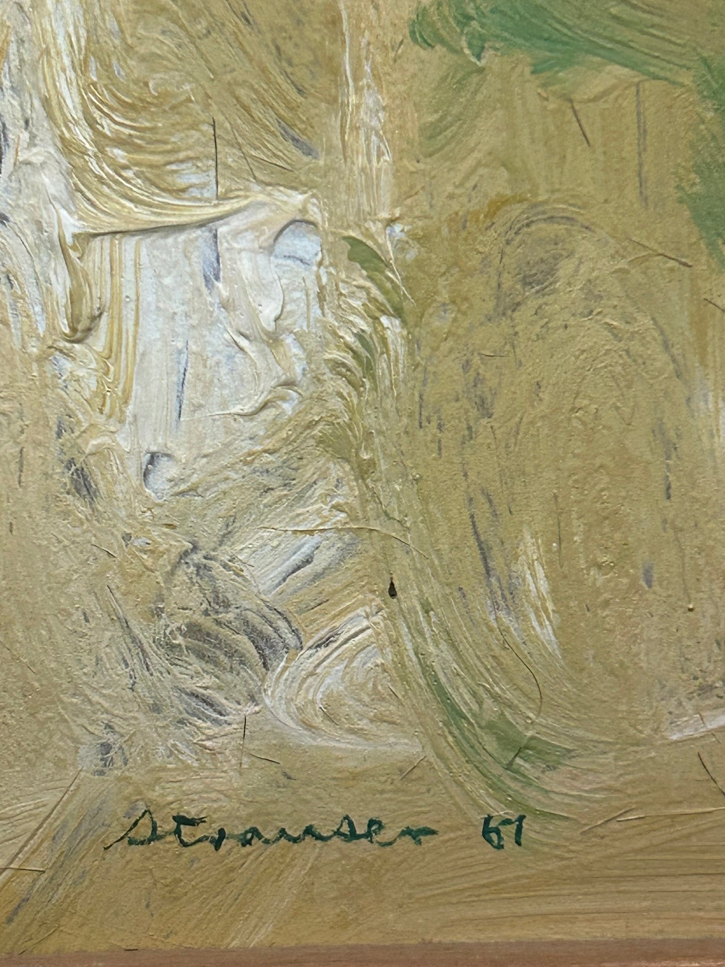 STERLING STRAUSER FLORAL PAINTING 1907-1995 PENNSYLVANIA