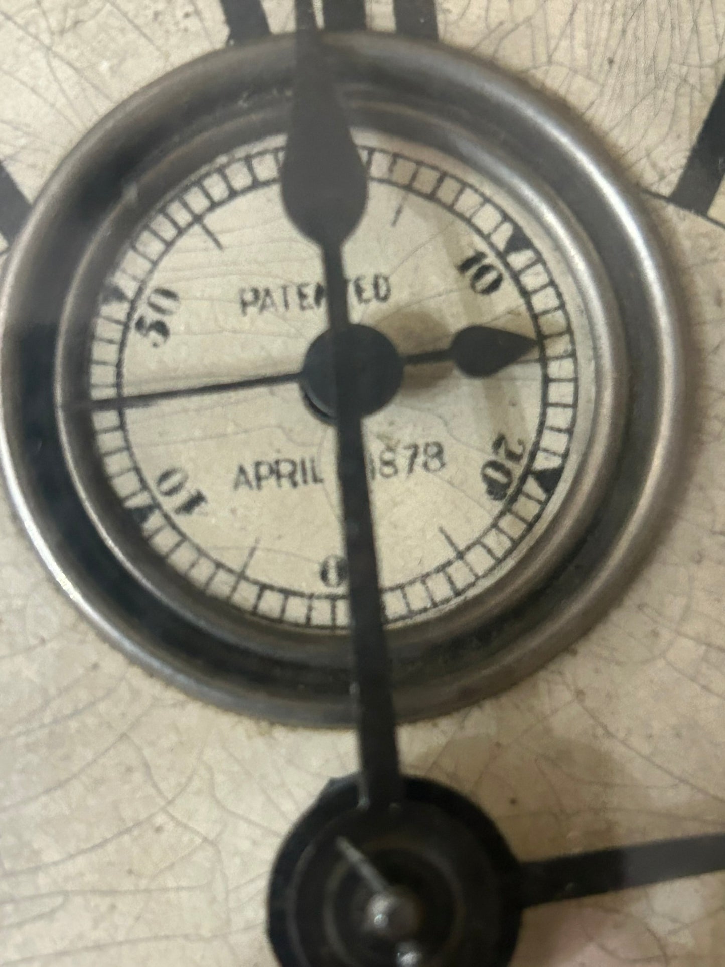 ANTIQUE SHIPS BRASS SETH THOMAS CLOCK