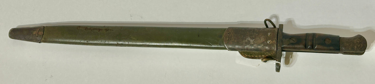 REMINGTON 1917 MODEL BAYONET AND SCABBARD