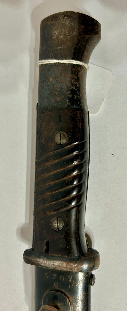 GERMAN W K C 1939 BAYONET AND SCABBARD