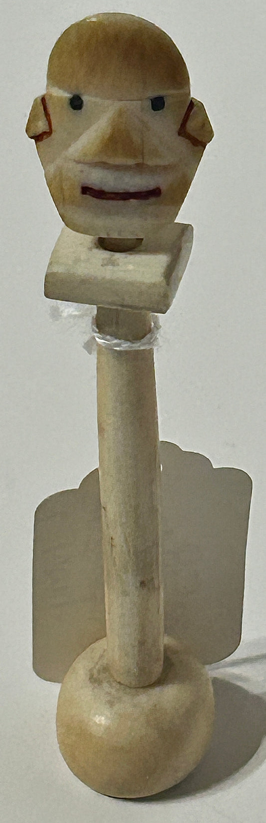 WALRUS IVORY CARVED PIPE TAMPER