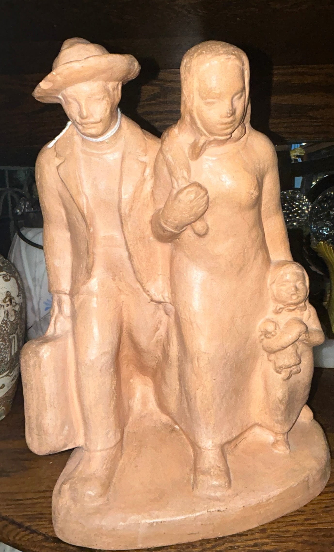WORKS PROGRESS ART PROGRAM OHIO ARTIST FRANK GENTOT SCULPTURE