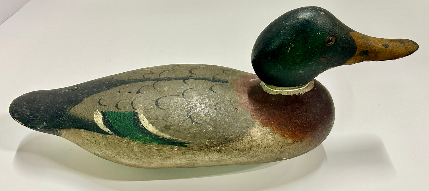 DUCK DECOYS BY MASON COMPANY MALLARD DRAKE AND HEN