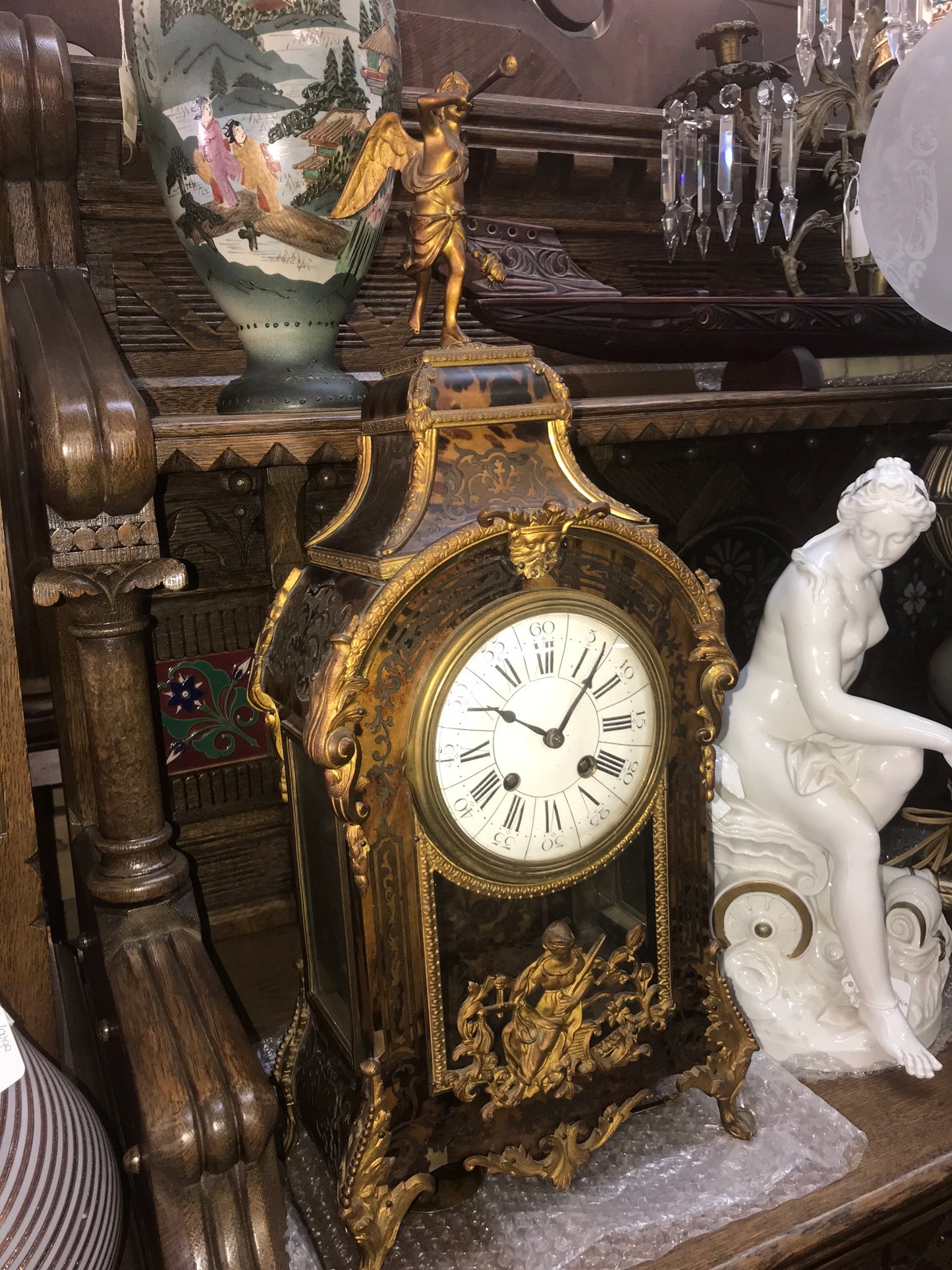 Sample of some antique clocks in inventory