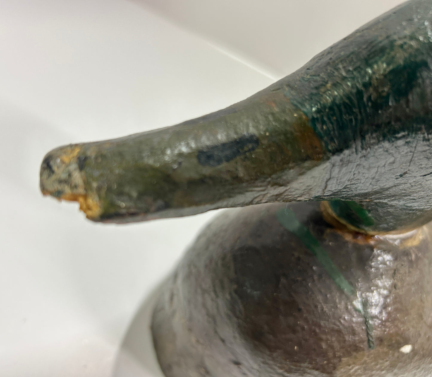 WOODEN ANTIQUE DUCK DECOY